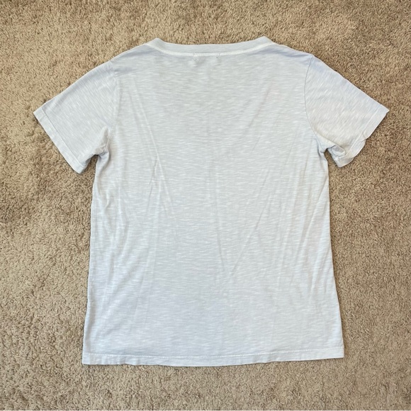 Marine Layer Boyfriend V-Neck Tee Short Sleeve Women’s T-Shirt in Size XS - Picture 6 of 16